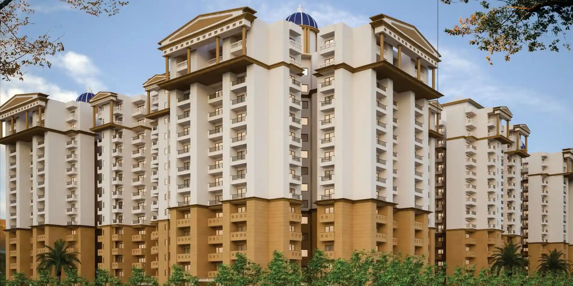 Eros Sampoornam 3BHK Flats